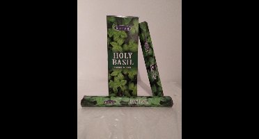 Satya Holy Basil Albahaca Santo Wierookstokjes 3 doosjes 60 stuks Wierook met Basilicum geur