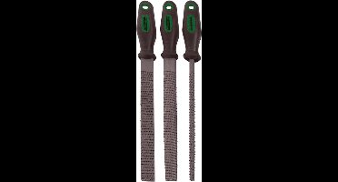Brüder Mannesmann M61030 3-delige set houtraspen 1 stuk(s)