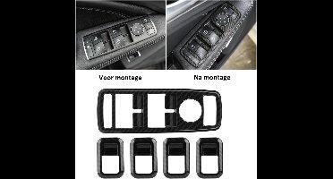 Carbon Look Trim Passend Voor Mercedes E Klasse W212 CLA C117 GLA X156 GLK X204 ML W166 GLE C292 AMG Look