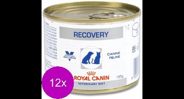 Royal Canin Veterinary Diet Recovery Wet - Honden- en Kattenvoer - 12 x 195 g