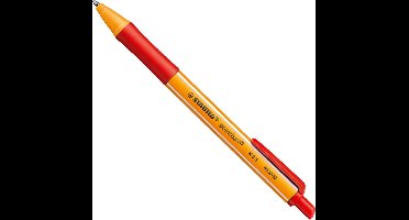 STABILO Pointball - Balpen 0,5 mm - Navulbaar - Rood - per stuk