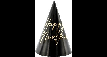 Partydeco - Feesthoedjes 'Happy New Year'