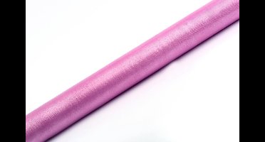 PartyDeco - Organza pink (9 mtr)