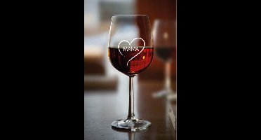 MOEDERDAG TIP!!! Voor MAMA cadeau wijnglas | Love mama gravering| 38cl Royal Leerdam | BestLaser.nl