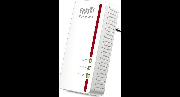 FRITZ!Powerline 1260 - Powerline-adapter - Gigabit - WiFi 5 - 400 + 866 Mbps - 1-Pack