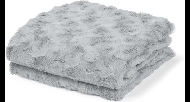 Dutch Decor - LUGGA - Plaid 130x180 cm - mist grijs - Deken