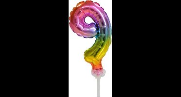 Helium cijfer ballon 9