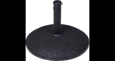 Ronde Parasolvoet 25 Kg Beton 50 Cm Mat zwart