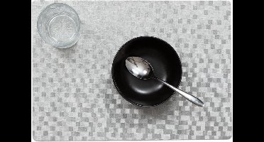 Placemats Dijon zilver