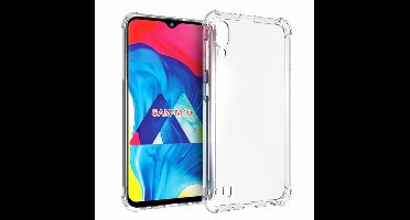Ntech Hoesje Geschikt Voor Samsung Galaxy A10 /M10 Anti Shock Back hoesje