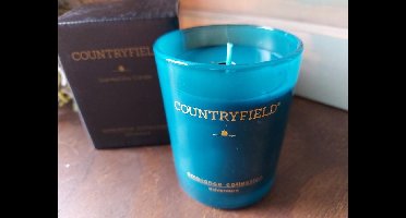 Countryfield - Geurkaars Adventure - Petrol - Hoogte 8cm - Ø6.5cm