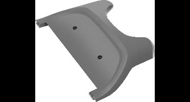 Segway-Ninebot, Achterste voetsteunblok voor Ninebot Max G2 originele scooter, Zwart