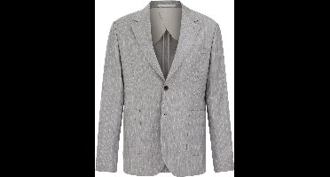 Van Gils Heren slim fit blazer van linnenmix met krijtstreep