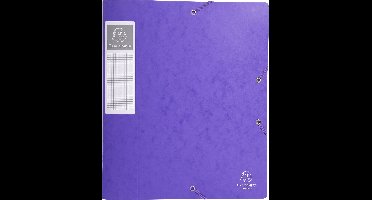 Exacompta 10x Cartobox Archiefdoos Rug 60mm - A4 (vlak geleverd) - Purper - 16015H