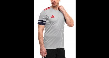 adidas Sportshirt Heren - Grijs - Polyester
