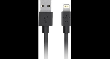 Belkin iPhone Lightning naar USB kabel - 3m - zwart