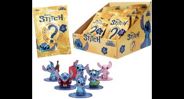 Disney Stitch Nano Figuurtje Blind Bag - 1 exemplaar - Figuurtje van metaal - Spaar ze allemaal - 4 cm groot