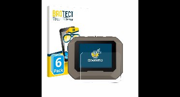 BROTECT - Screenprotector voor Garmin Xero C2 - Folie Beschermfolie transparant 6 Stuks