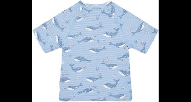 Little Dutch Zwemshirt Korte Mouwen - Ocean Splash - 74/80