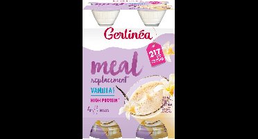 Gerlinea Maaltijdvervanger - Afslankdrink - Vanille - 4 x 236 ml