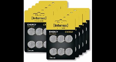 Intenso Knoopcel CR2032 3 V 60 stuk(s) 220 mAh Lithium 7502436MP