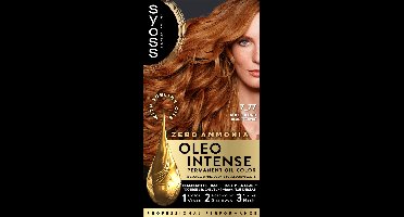 Syoss Oleo Intense 7-77 Haarverf - Koperblond - Permanente Haarkleuring - Ammoniakvrij - Met Voedende Oliën - 100% Grijsdekking - Langdurige Kleur - 1 stuk
