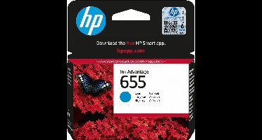 HP 655 Zwart inktcartridge