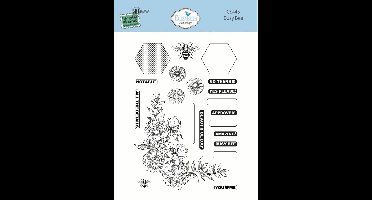 ECD Clear stamps A5 - Busy bee