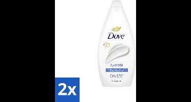 2 x Dove Hydrate - Douchegel - Sulfaatvrij - 250 ml - Douchegel - Hydratatie - Dove - Sulfaatvrij - Zacht