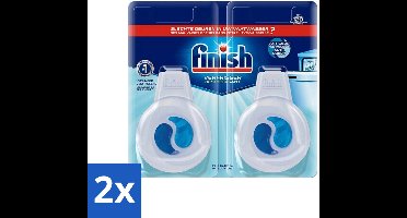2 x Finish Deo Odorstop - Vaatwasverfrisser - Fris Parfum - Anti-geur - Tot 120 Afwasbeurten - Vaatwasser Geur - Vaatwasser Verfrisser - Geur Neutraliseren - Vaatwasser Schoonmaken - Anti-geur