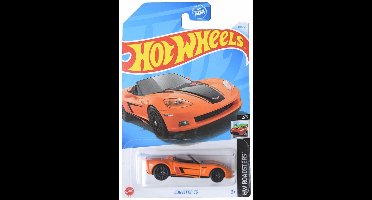 HOT WHEELS CORVETTE C6 ORANGE 40/250 1:64 HW ROADSTERS 2/5 LONG CARD