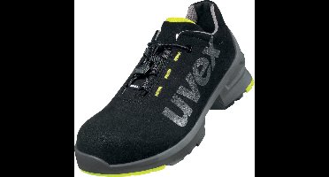 Uvex 1 Halbschuhe S2 85440 Schwarz, Gelb (85440)-41 (Weite 14)