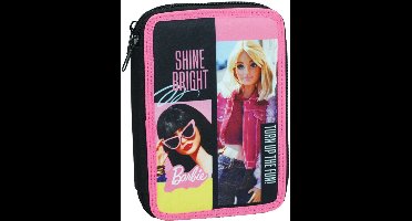 Barbie Shine Bright, dubbeldekker etui, gevuld met Barbie Shine Bright,