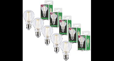 Eco-Line Set LED-gloeilamp 5x525lm 5x2,5W 3000K Helder