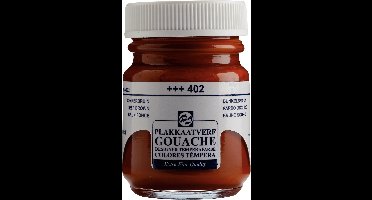 Talens Gouache Verf Extra Fijn 402 Diep Bruin 50 ml