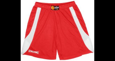 Spalding Jam Basketbalshort Heren - Rood / Wit | Maat: XXL