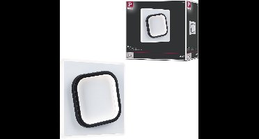 LED-wandlamp 2Form 4000K 1640lm / 0lm 230V 13W / 9W Wit, Zwart
