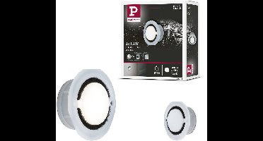 LED-wandinbouwlamp Special Line IP65 rond 76mm 1,4W 60lm 230V 4000K Opaal