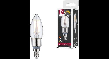Filament 230 V LED kaars E14 470lm 5W Dim to warm dimbaar Helder