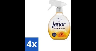 Lenor – Crease Releaser Spray – Summer Breeze – Kreukverwijderaar & Textielverfrisser – 500 ml - Voordeelverpakking - 4 stuks