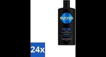 Syoss – Shampoo – Volume – 440 ml - Voordeelverpakking - 24 stuks