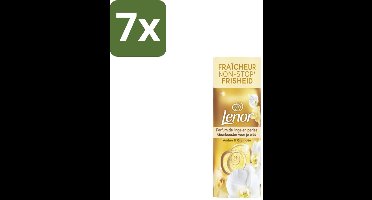 7 x Lenor In-Wash Geurbooster Gouden Orchidee 19 wasbeurten 235 gr - Geurbooster - Wasgeur - Wasgeurbooster - Geur In Was - Wasgeur Intensiteit
