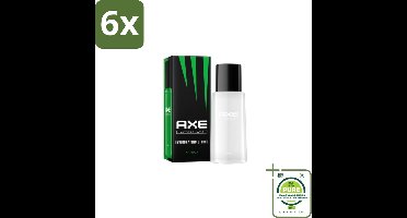Axe – Aftershave – Africa – 100 ml - Voordeelverpakking - 6 stuks - Aftershave africa - Aftershave