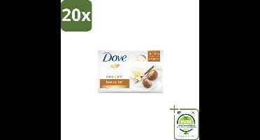 20 x Dove – Zeep – Sheabutter – 4 x 90 g - Grootverpakking - Zeep Sheabutter - Huid Verzorging - Zachte Huid - Droge Huid - Mild Reinigen