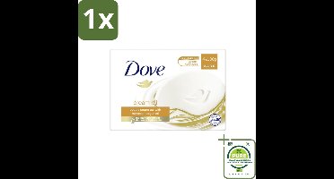 1 x Dove – Zeep – Cream Oil Soap Bar – 4 x 100 g - Zeep - Huid Verzorging - Arganolie - Droge Huid - Hydratatie