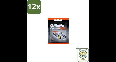 Gillette Contour Plus – Wegwerpscheermesjes – 10 mesjes - Voordeelverpakking - 12 stuks - Scheerbeurt - Huidcomfort
