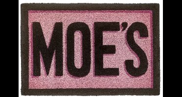 The Simpsons Moe's Tavern Unisex Deurmat - Neutraal - Standard