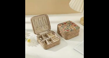 Luxe Sieradendoos - Luxe Juwelendoos - Dames - cadeau - Geschikt voor Oorbellen - Armband - Ketting - Ringen - Vakantie