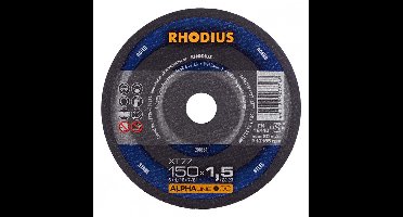Doorslijpschijf metaal Ø150 x 1.5 mm ALPHAline XT77 - RHODIUS