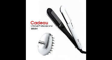 L'Oréal Professionnel SteamPod 4.0 - Professionele stoom stijl- & krultang + haarborstel cadeau